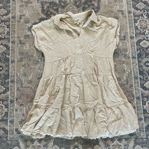 Linen boutique dress